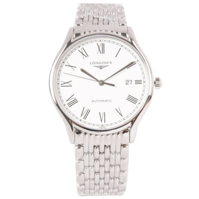 Đồng hồ Longines 38.5mm Nam L4.960.4.11.6 chính hãng Ảnh sản phẩm Longines 38.5mm Nam L4.960.4.11.6