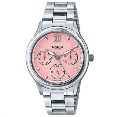 Đồng hồ Casio 32mm Nữ LTP-E306D-4AVDF chính hãng Ảnh sản phẩm Casio 32mm Nữ LTP-E306D-4AVDF