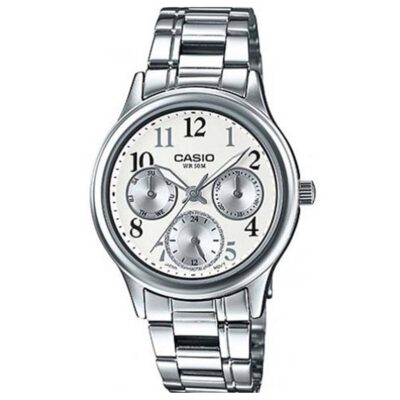 Casio 32mm Nữ LTP-E306D-7BVDF chính hãng Casio 32mm Nữ LTP-E306D-7BVDF