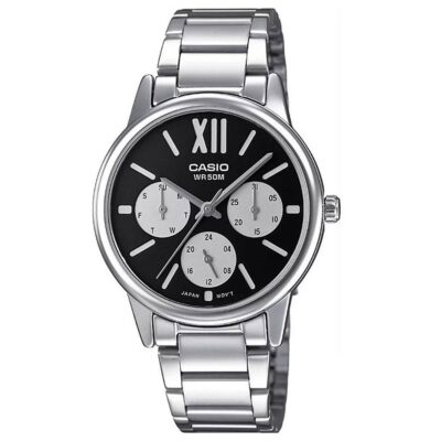 Đồng hồ Casio 32mm Nữ LTP-E312D-1BVDF chính hãng Ảnh sản phẩm Casio 32mm Nữ LTP-E312D-1BVDF