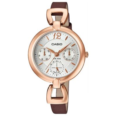 Casio 30mm Nữ LTP-E401PL-7AVDF chính hãng Casio 30mm Nữ LTP-E401PL-7AVDF