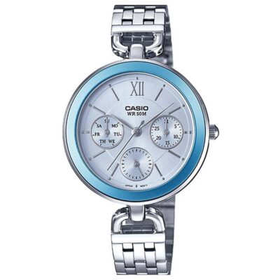 Đồng hồ Casio 32mm Nữ LTP-E406D-2AVDF chính hãng Ảnh sản phẩm Casio 32mm Nữ LTP-E406D-2AVDF