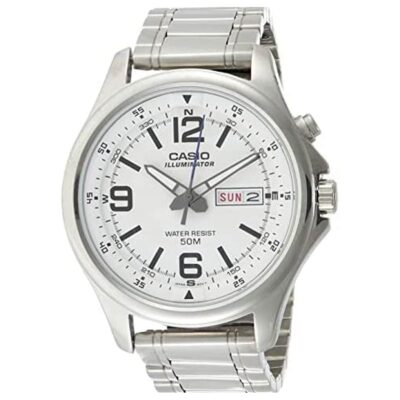 Casio 43.5mm Nam MTP-E201D-7BVDF chính hãng Casio 43.5mm Nam MTP-E201D-7BVDF