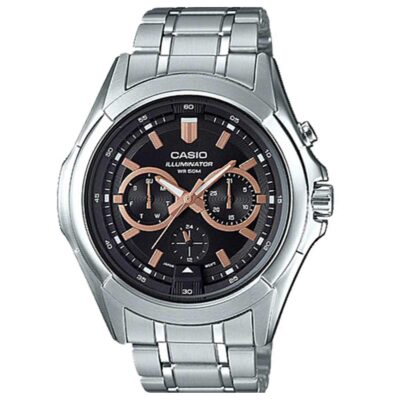 Đồng hồ Casio 46.8mm Nam MTP-E204D-1AVDF chính hãng Ảnh sản phẩm Casio 46.8mm Nam MTP-E204D-1AVDF