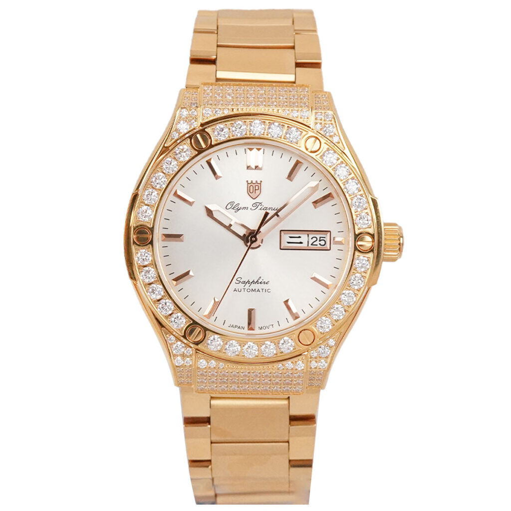 Olym Pianus 42mm Nam OP990-45ADDGR-T