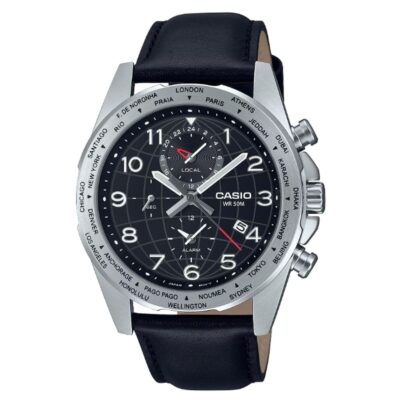 Đồng hồ Casio 44mm Nam MTP-W500L-1AVDF chính hãng Ảnh sản phẩm Casio 44mm Nam MTP-W500L-1AVDF
