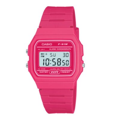 Đồng hồ Casio 35mm Nữ F-91WC-4AEF chính hãng Ảnh sản phẩm Casio 35mm Nữ F-91WC-4AEF
