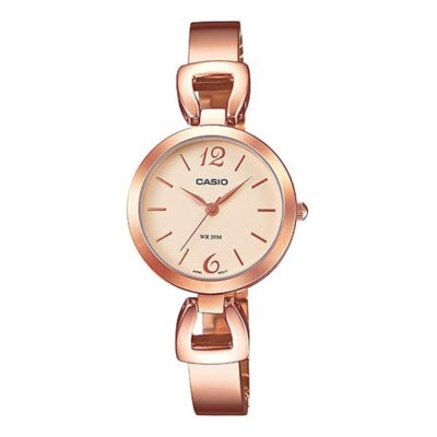 Đồng hồ Casio 26mm Nữ LTP-E402PG-9AVDF chính hãng Ảnh sản phẩm Casio 26mm Nữ LTP-E402PG-9AVDF
