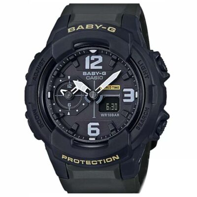 Đồng hồ Casio 48.9 x 42.9 mm Nữ BGA-230-3BDR chính hãng Ảnh sản phẩm Casio 48.9 x 42.9 mm Nữ BGA-230-3BDR