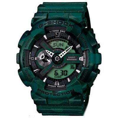 Đồng hồ Casio 51mm Nam GA-110CM-3ADR chính hãng Ảnh sản phẩm Casio 51mm Nam GA-110CM-3ADR