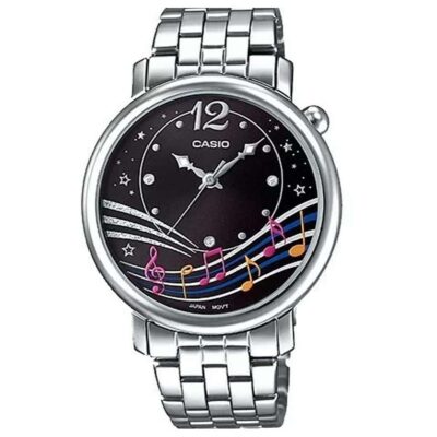 Đồng hồ Casio 36mm Nữ LTP-E123D-1ADF chính hãng Ảnh sản phẩm Casio 36mm Nữ LTP-E123D-1ADF