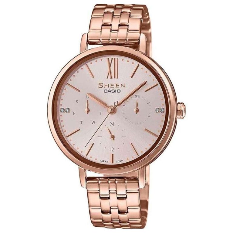 Casio 34mm Nữ SHE-3064PG-4AUDF