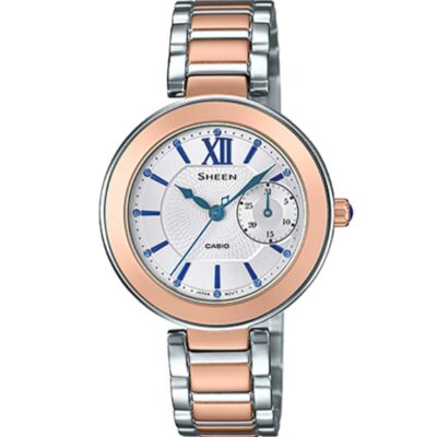 Đồng hồ Casio 32mm Nữ SHE-3050SG-7AUDR chính hãng Ảnh sản phẩm Casio 32mm Nữ SHE-3050SG-7AUDR
