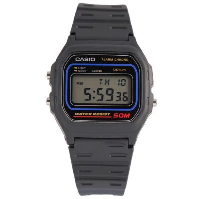 Đồng hồ Casio 33.2mm Nam W-59-1VHDF chính hãng Ảnh sản phẩm Casio 33.2mm Nam W-59-1VHDF