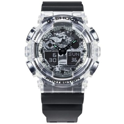 Đồng hồ Casio 51.4mm Nam GA-100SKC-1ADR chính hãng Ảnh sản phẩm Casio 51.4mm Nam GA-100SKC-1ADR
