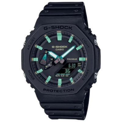 Đồng hồ Casio 45.4mm Nam GA-2100RC-1ADR chính hãng Ảnh sản phẩm Casio 45.4mm Nam GA-2100RC-1ADR