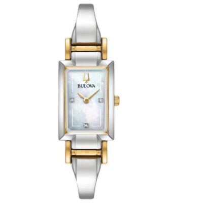 Đồng hồ Bulova 33mm Nữ 98p188 chính hãng Ảnh sản phẩm Bulova 33mm Nữ 98p188