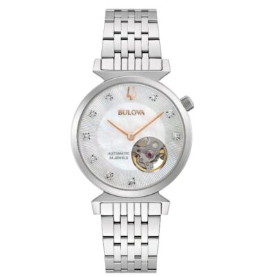 Bulova 32mm Nữ 96P222 chính hãng Bulova 32mm Nữ 96P222