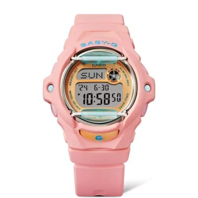 Đồng hồ Casio 42.6mm Nữ BG-169PB-4DR chính hãng Ảnh sản phẩm Casio 42.6mm Nữ BG-169PB-4DR