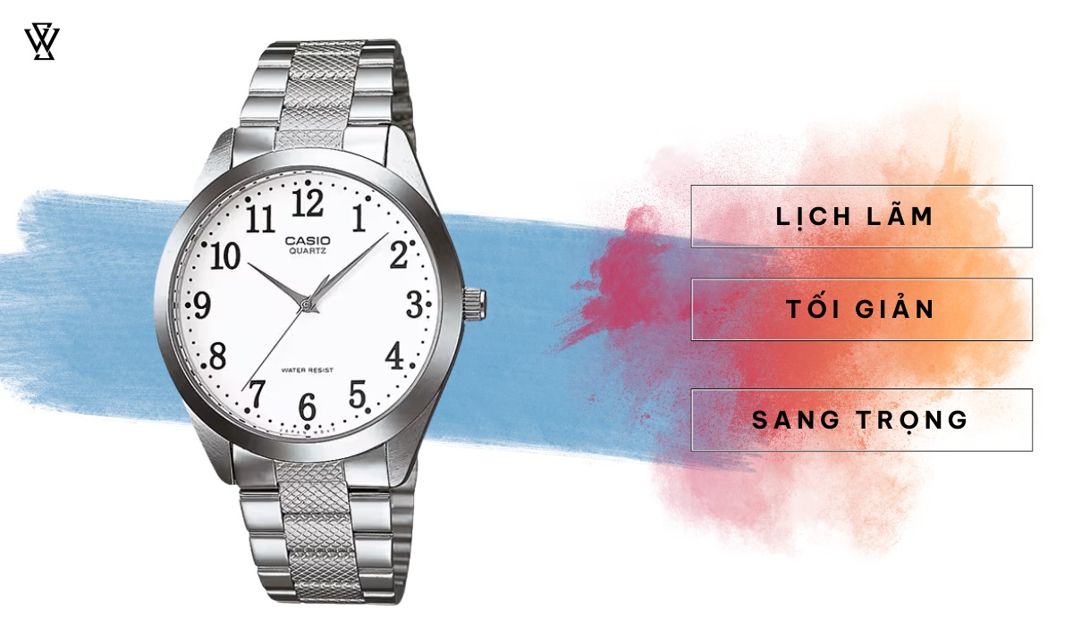 Casio MTP-1274D-7BDF sở hữu thiết kế dễ đeo, hiện đại