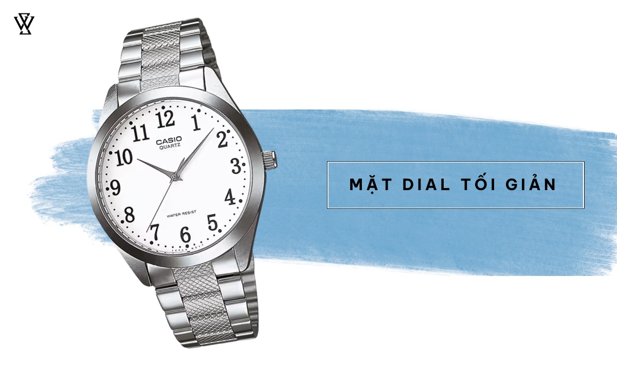 mặt số tối giản, dễ nhìn