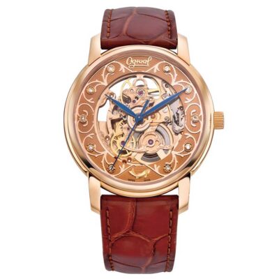Đồng hồ Ogival 42mm Nam OG1087-1AGR chính hãng Ảnh sản phẩm Ogival 42mm Nam OG1087-1AGR