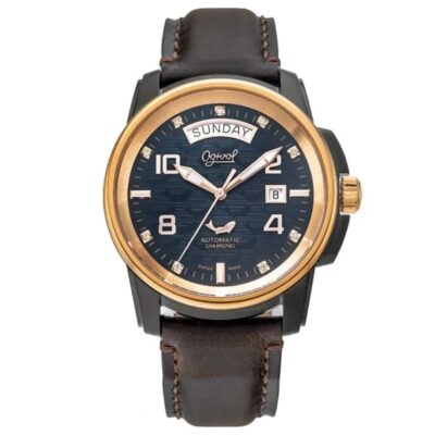 Đồng hồ Ogival 42mm Nam OG3360-9AGBR-GL-D chính hãng Ảnh sản phẩm Ogival 42mm Nam OG3360-9AGBR-GL-D
