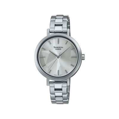 Casio 32mm Nữ SHE-4558D-7AUDF chính hãng Casio 32mm Nữ SHE-4558D-7AUDF