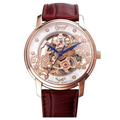 Ogival 39mm Nam OG1087-2AGR-GL chính hãng Ogival 39mm Nam OG1087-2AGR-GL