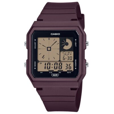 Casio 37.8 × 33.7 mm Unisex LF-20W-5ADF chính hãng Casio 37.8 × 33.7 mm Unisex LF-20W-5ADF