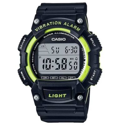 Casio 47.1mm Nam W-736H-3AVDF chính hãng Casio 47.1mm Nam W-736H-3AVDF