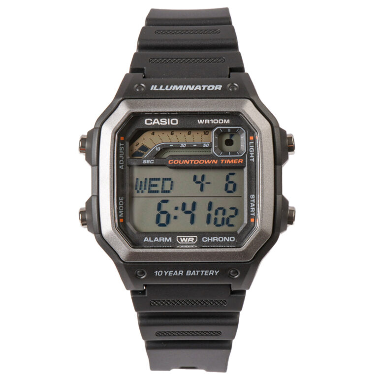 Casio 45 × 42.1 mm Nam WS-1600H-1AVDF