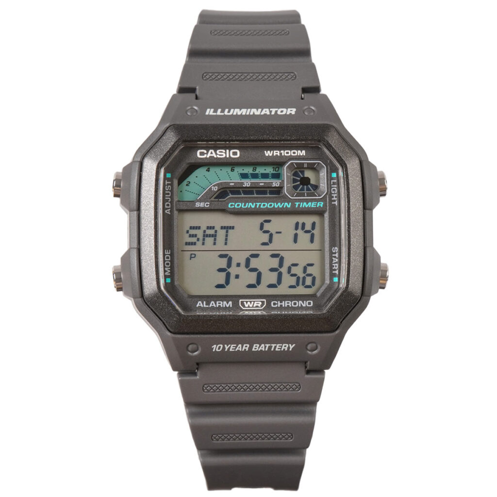 Casio 45 × 42.1 mm Nam WS-1600H-8AVDF