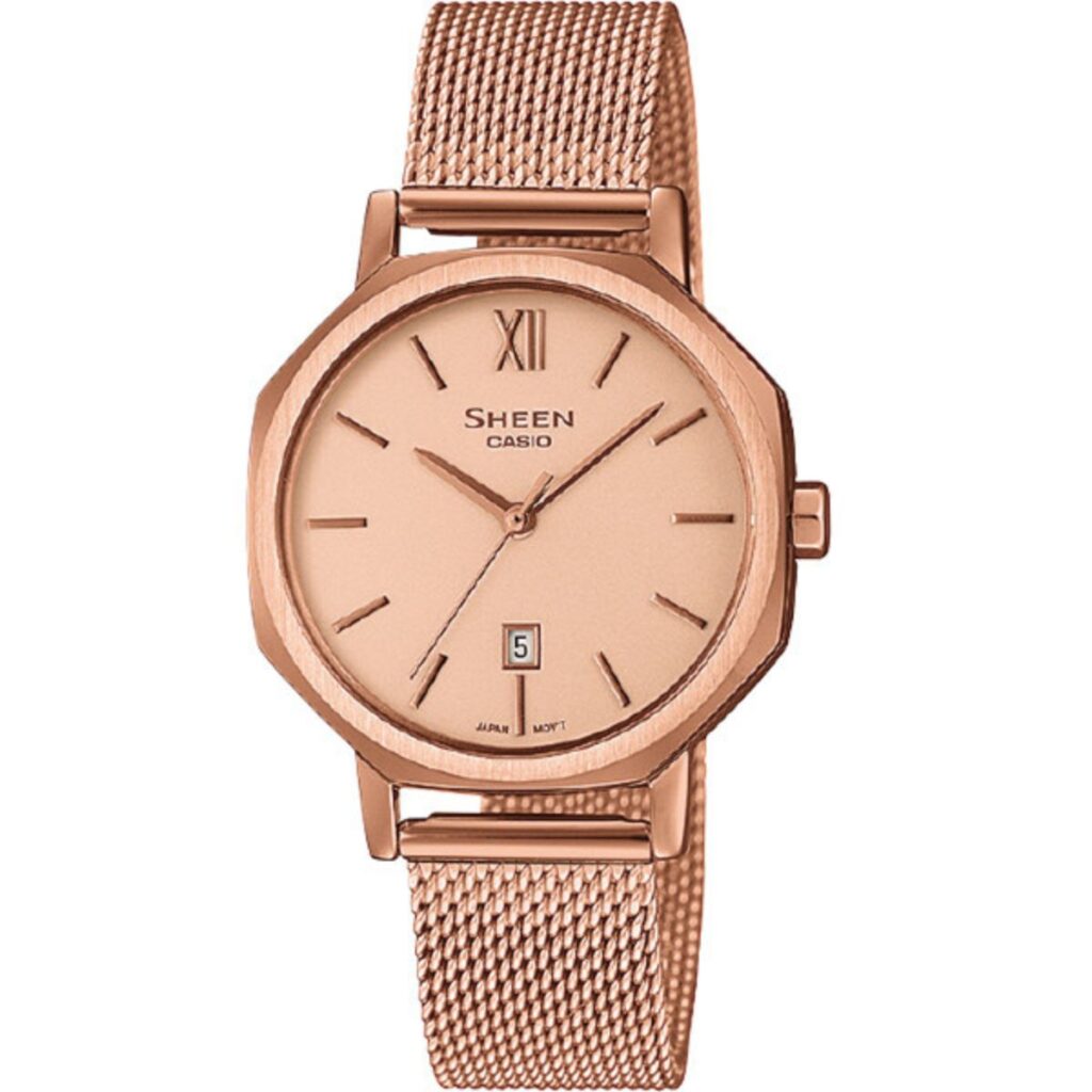 Casio 34mm Nữ SHE-4554PGM-4AUDF