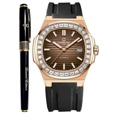 Carnival 41mm Nam 8108G-VH-DCS-N chính hãng Carnival 41mm Nam 8108G-VH-DCS-N