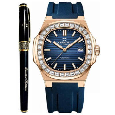 Carnival 41mm Nam 8108G-VH-DCS-X chính hãng Carnival 41mm Nam 8108G-VH-DCS-X