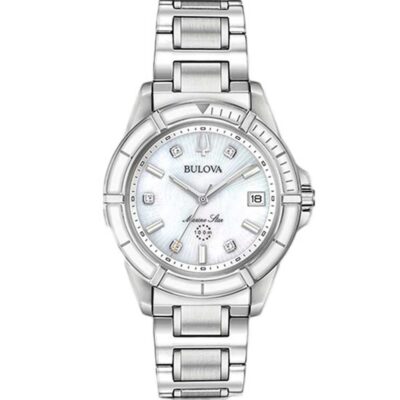 Đồng hồ Bulova 34mm Nữ 96P201 chính hãng Ảnh sản phẩm Bulova 34mm Nữ 96P201