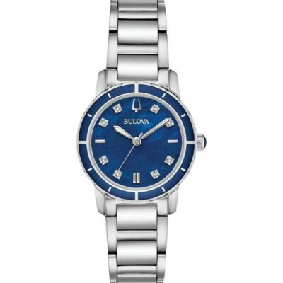 Đồng hồ Bulova 30mm Nữ 96P195 chính hãng Ảnh sản phẩm Bulova 30mm Nữ 96P195