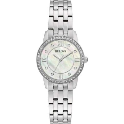 Đồng hồ Bulova 27mm Nữ 96X155 chính hãng Ảnh sản phẩm Bulova 27mm Nữ 96X155