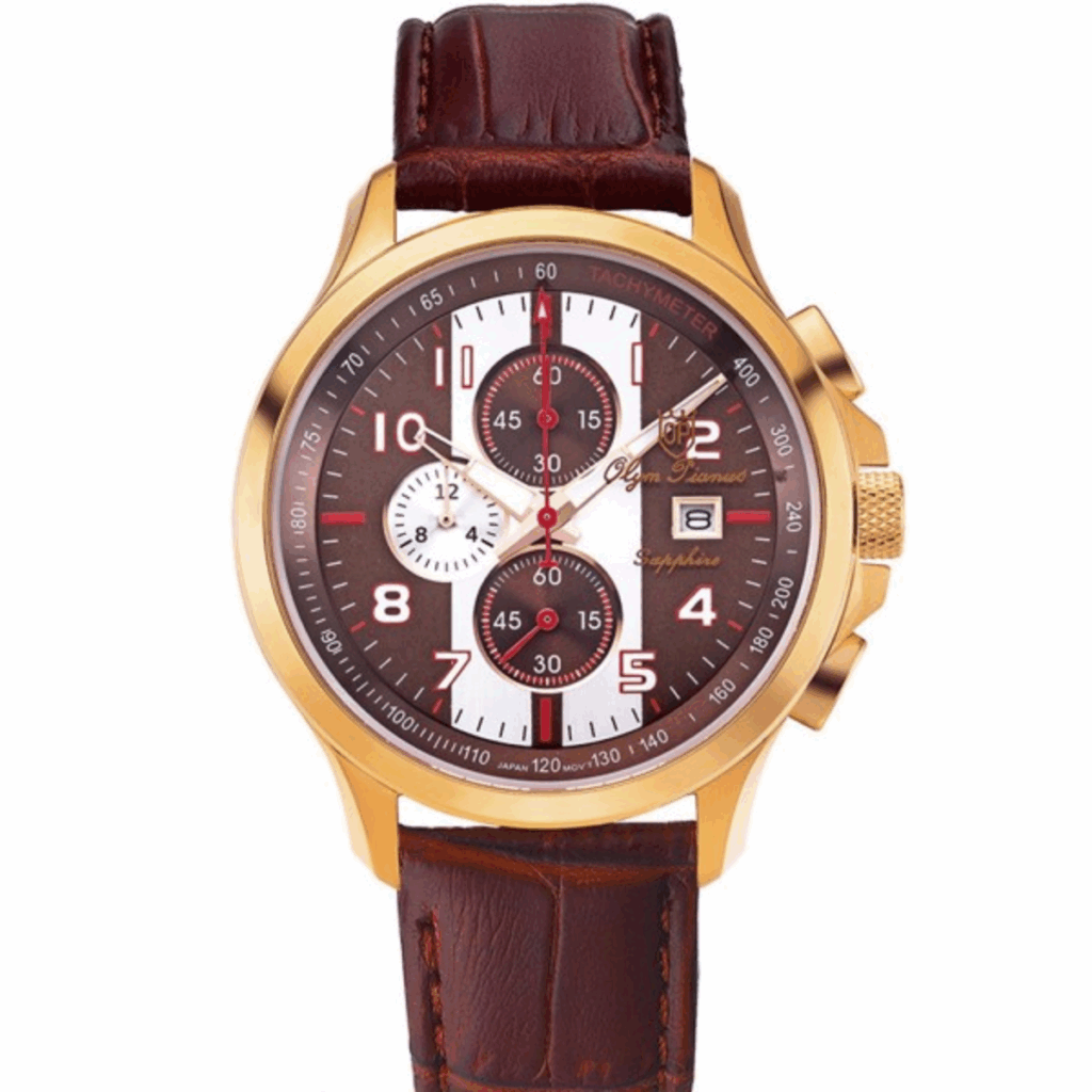Olym Pianus 40mm Nam OP89022-3GR-GL-N