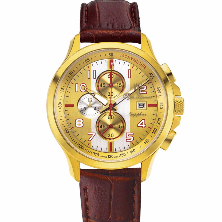 Olym Pianus 40mm Nam OP89022-3GK-GL-V