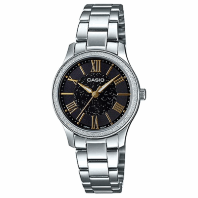 Đồng hồ Casio 28mm Nữ LTP-E164D-1ADF chính hãng Ảnh sản phẩm Casio 28mm Nữ LTP-E164D-1ADF