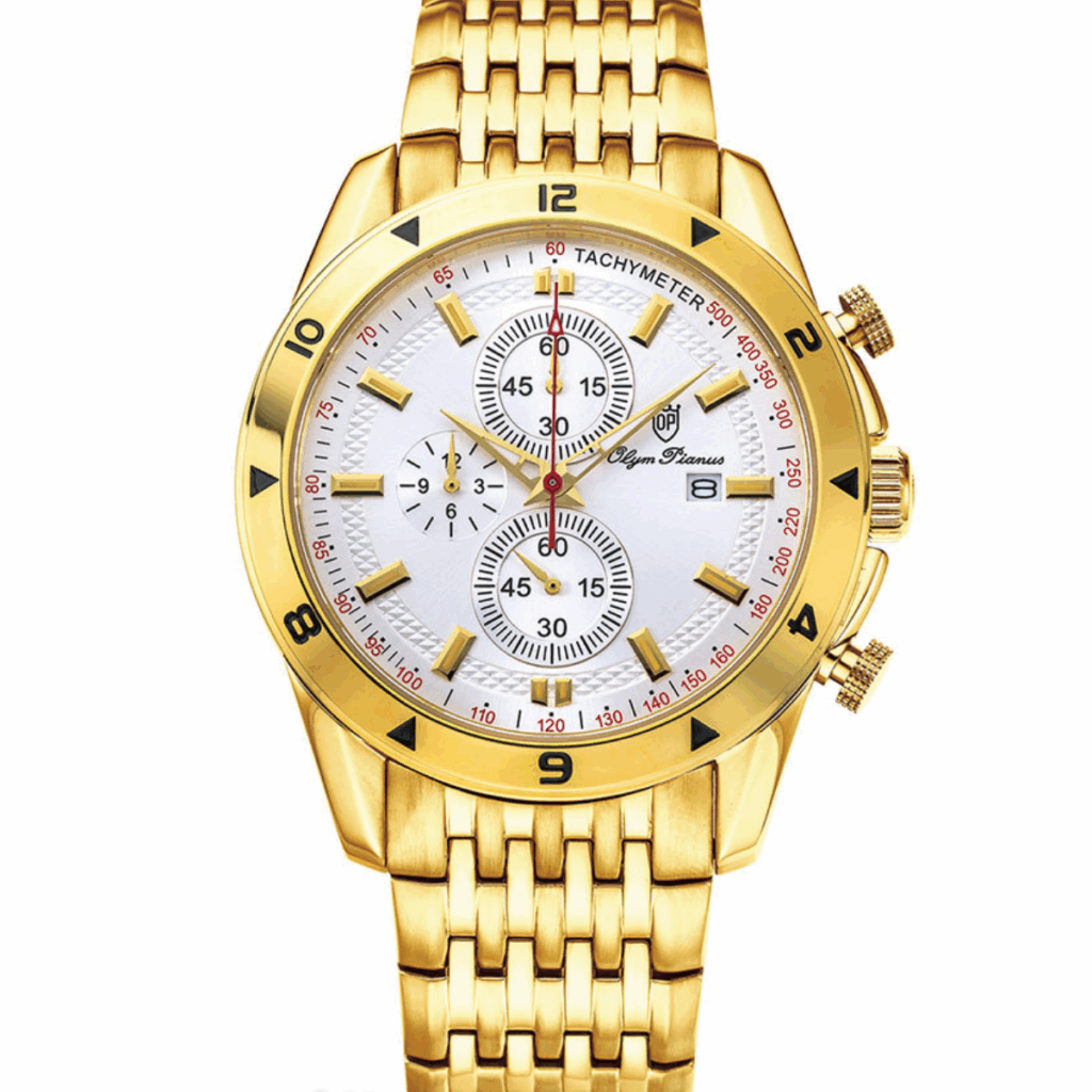 Olym Pianus 43mm Nam OP89013-3GK-T
