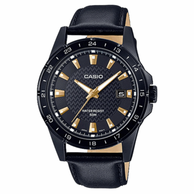 Casio 42mm Nam MTP-1290BL-1A1VDF chính hãng Casio 42mm Nam MTP-1290BL-1A1VDF