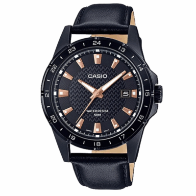 Đồng hồ Casio 42mm Nam MTP-1290BL-1A2VDF chính hãng Ảnh sản phẩm Casio 42mm Nam MTP-1290BL-1A2VDF