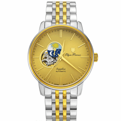 Olym Pianus 40mm Nam OP990-389AMSK-V chính hãng Olym Pianus 40mm Nam OP990-389AMSK-V