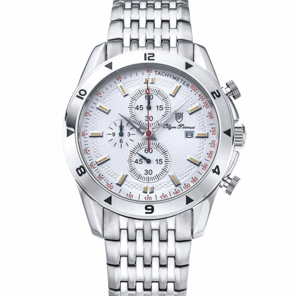 Olym Pianus 43mm Nam OP89013-3GS-T