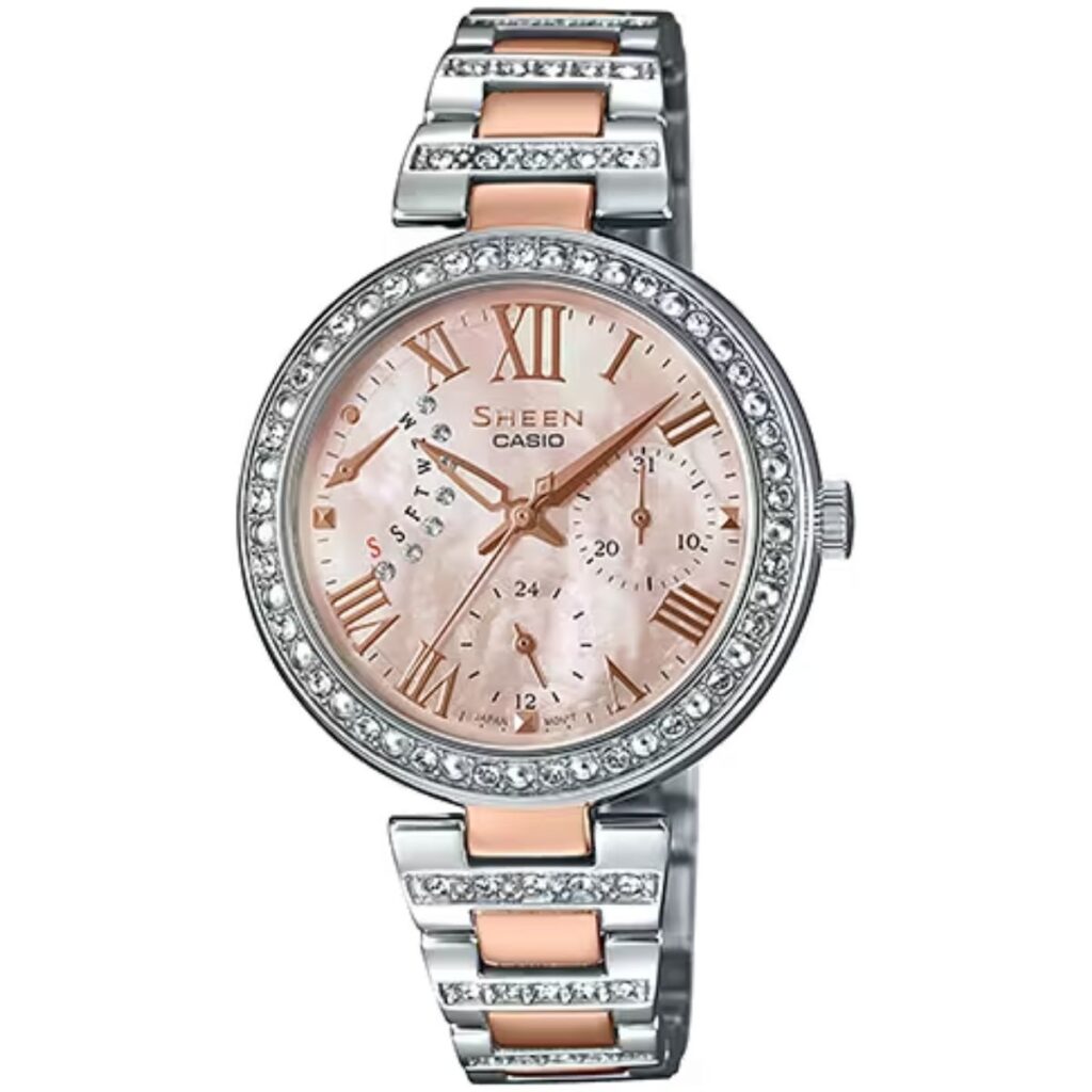 Casio 32mm Nữ SHE-3043BSG-9A
