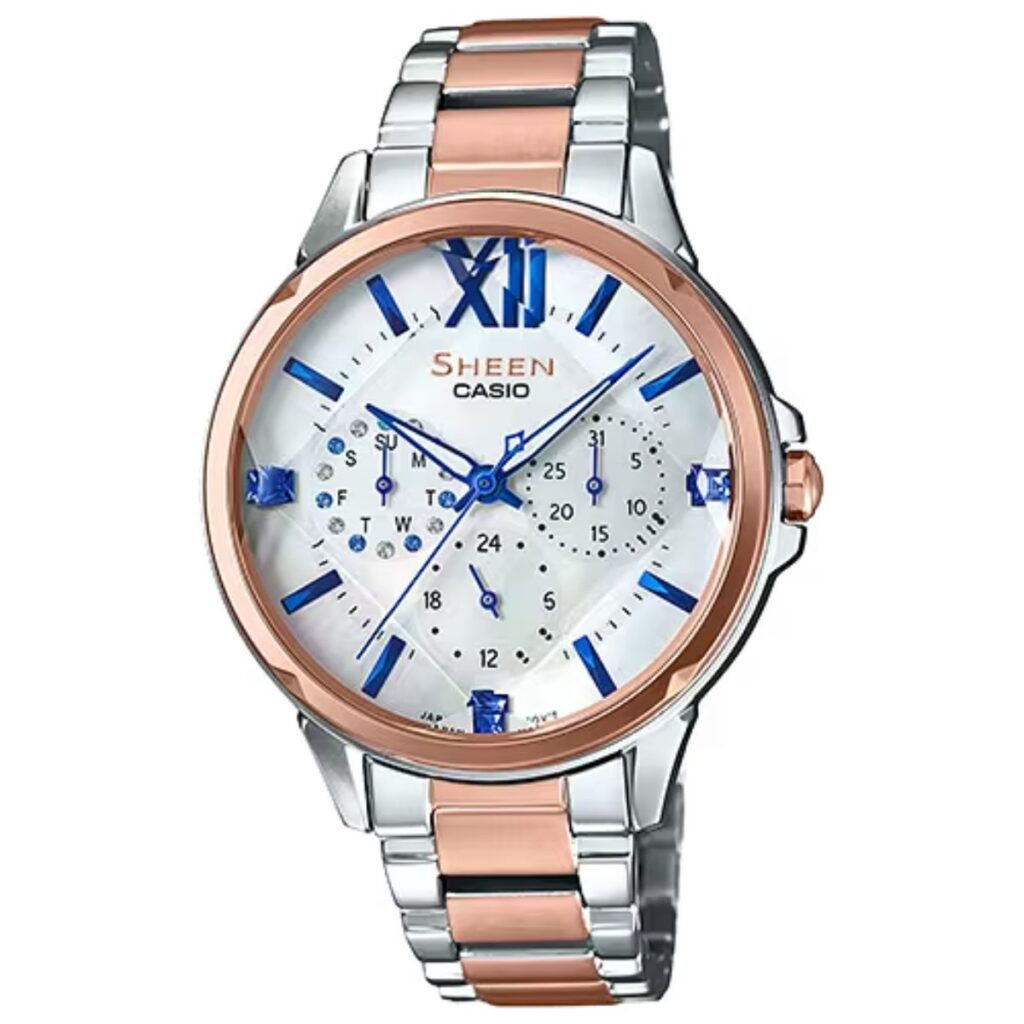 Casio 37.2mm Nữ SHE-3056SPG-7ADF