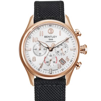 Bentley 43mm Nam BL1684-20RWB chính hãng Bentley 43mm Nam BL1684-20RWB